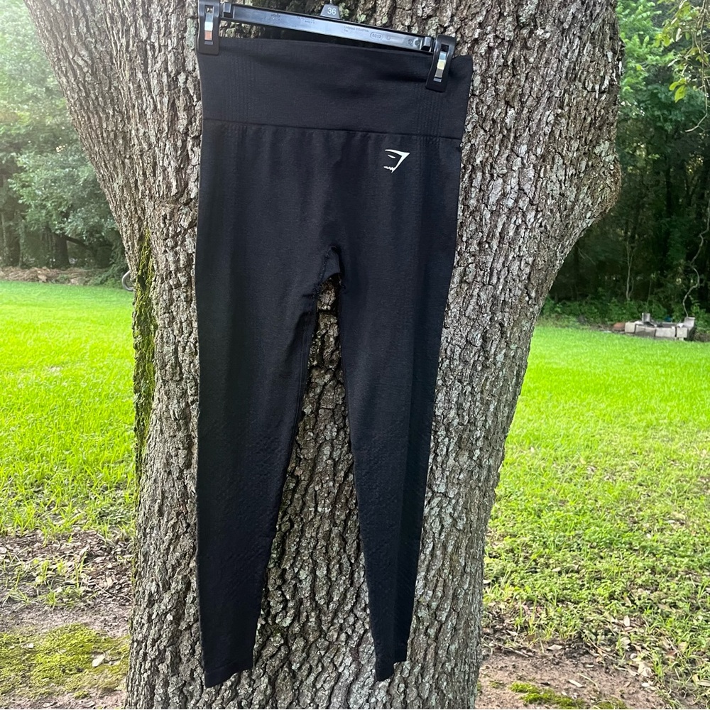 GYMSHARK BLACK YOGA PANTS